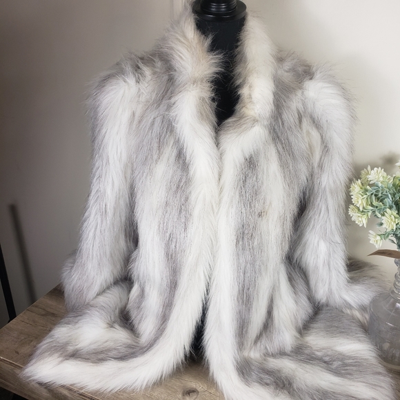 outerlayer Jackets & Blazers - Coat Vintage Faux Fur Coat